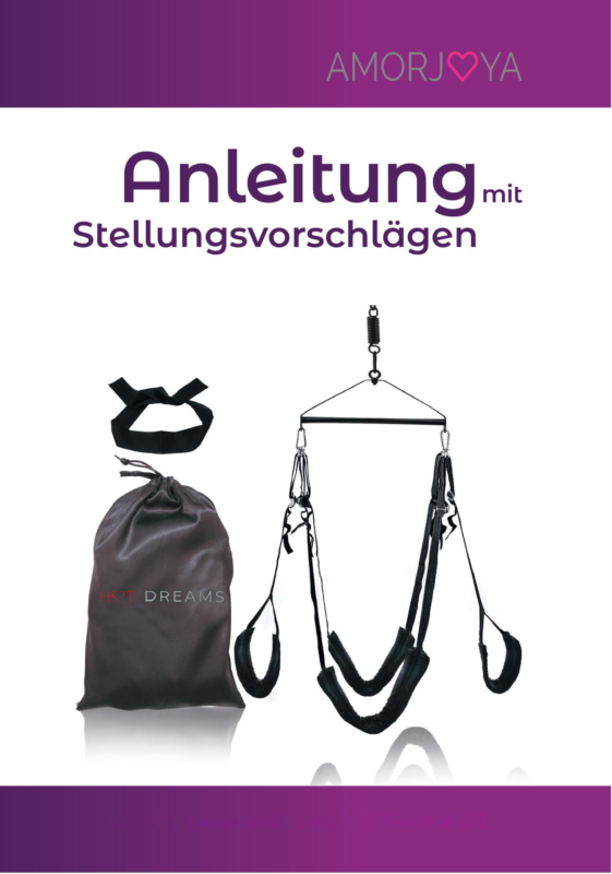 HOT DREAMS® Premium Liebesschaukel Sex für die Decke Komplettset inkl. Augenbinde, Sexschaukel für Paare Spezialanfertigung extra robust/breit – Bild 7