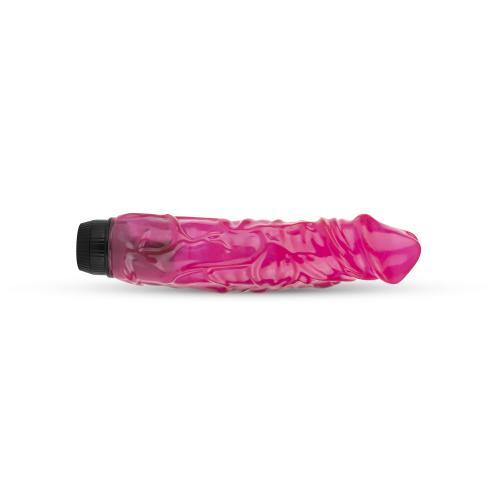 Jelly Supreme - Realistischer Vibrator - Pink/Glitzer – Bild 4