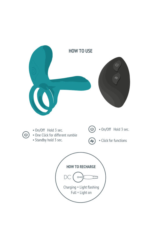 Paare Vibrator Ring – Bild 6