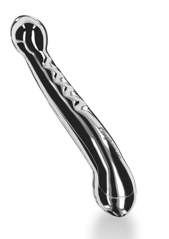 7 Zoll Vergnügen Stahl Dildo