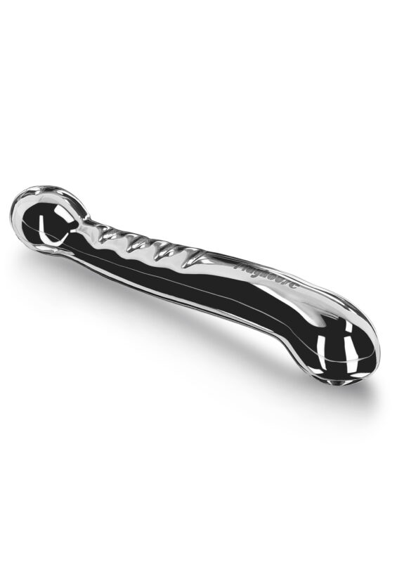 7 Zoll Vergnügen Stahl Dildo – Bild 4