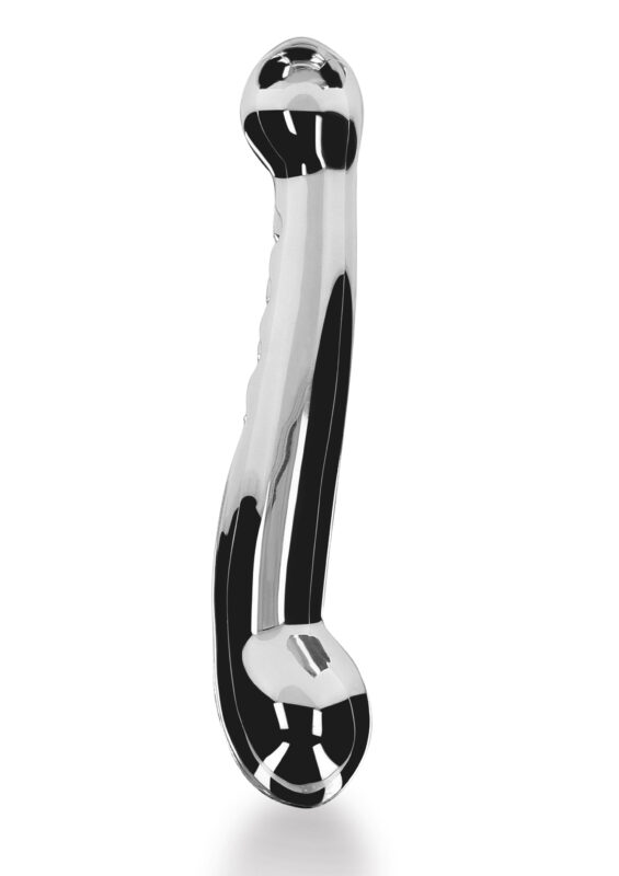 7 Zoll Vergnügen Stahl Dildo – Bild 6