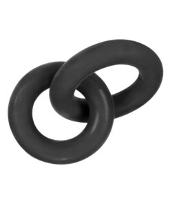 Duo Linked Cock und Ball Rings
