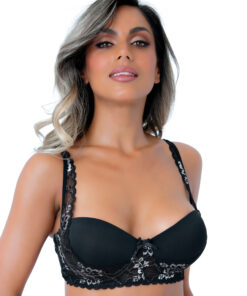 Balconette-Push-up-BH aus Spitze