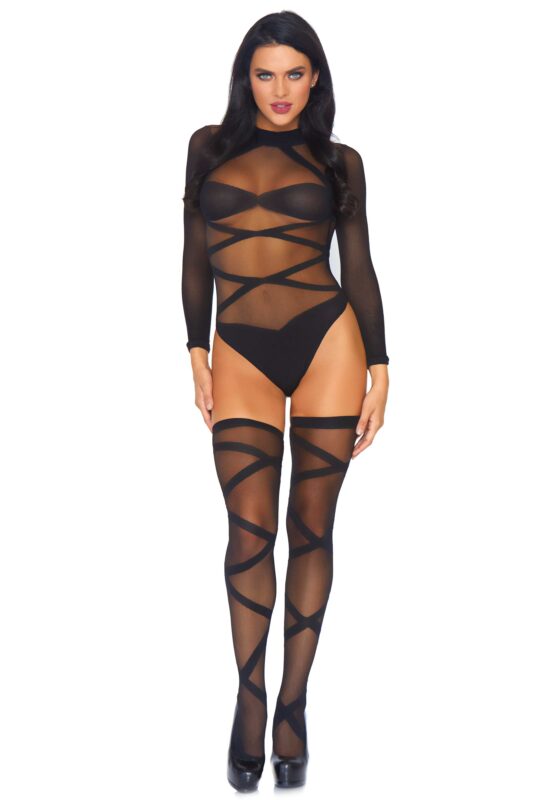 Bodysuit und Strumpfhosen – Bild 3