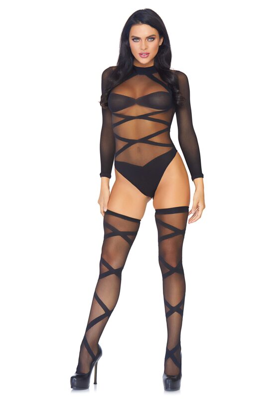 Bodysuit und Strumpfhosen – Bild 4