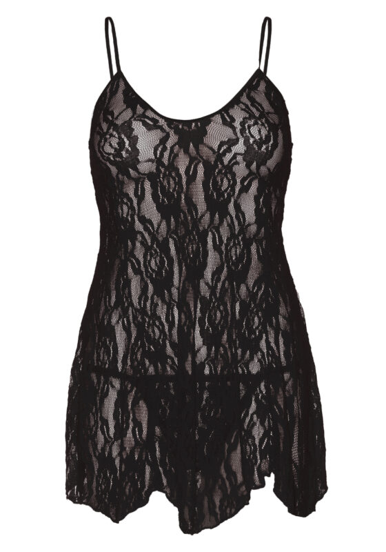 Rose Spitze Flair Chemise – Bild 2